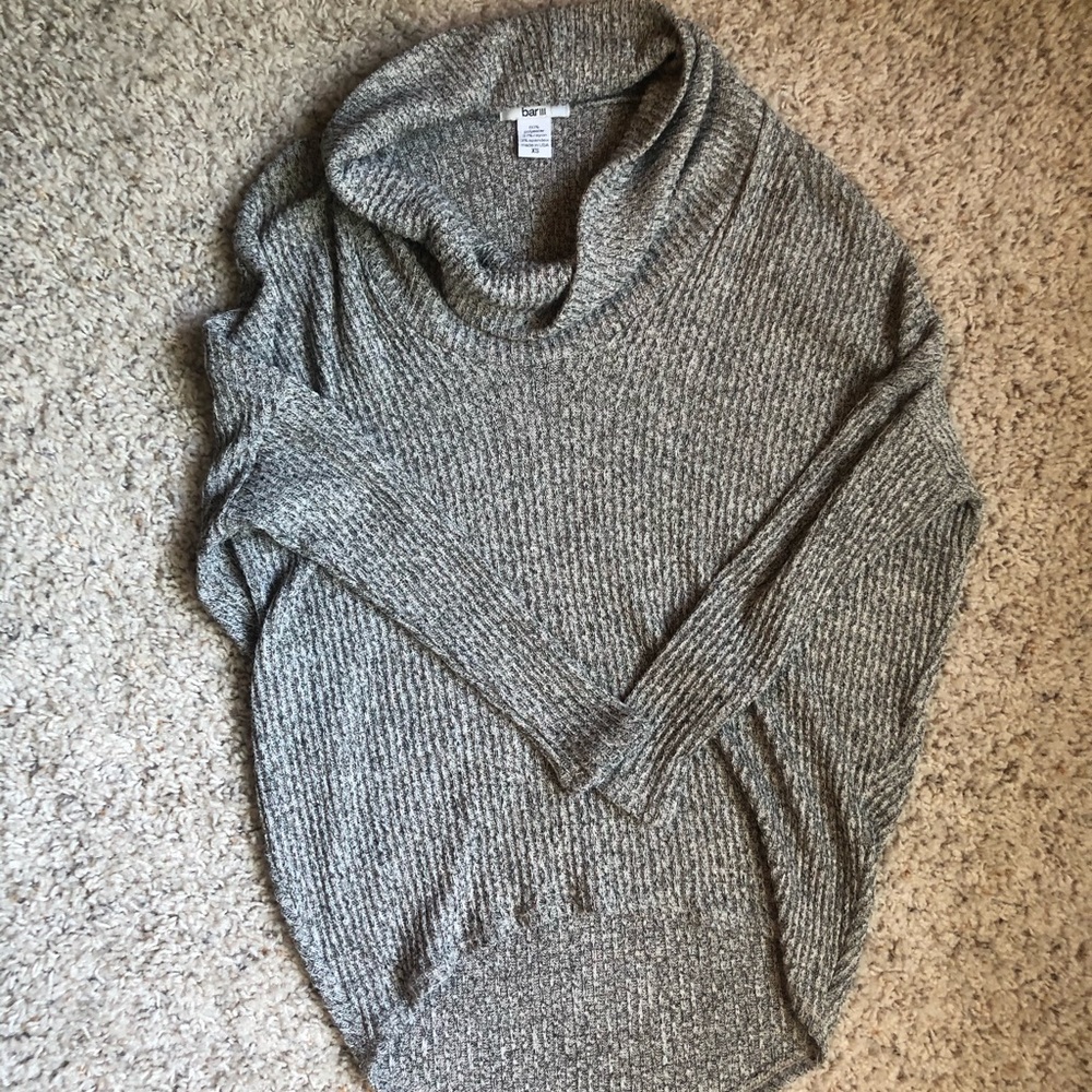 Gray sweater